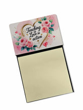 Load image into Gallery viewer, Teaching is Love in Action Funny Sticky Note Holder for Teacher's Gift
