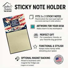 Load image into Gallery viewer, Teaching One Nation Under Education Funny Sticky Note Holder for Teacher's Gift