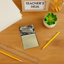 Load image into Gallery viewer, Teaching The Art of Repeating Yourself for a Living Funny Sticky Note Holder for Teacher's Gift