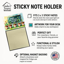 Load image into Gallery viewer, Thanks for Helping Me Grow Funny Sticky Note Holder for Teacher's Gift