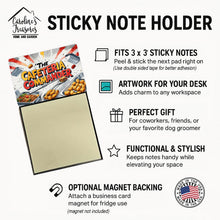 Load image into Gallery viewer, The Cafeteria Commander Funny Sticky Note Holder for Teacher's Gift