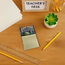 Load image into Gallery viewer, The Custodial Crusader Funny Sticky Note Holder for Teacher's Gift
