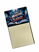 Load image into Gallery viewer, The Hall Monitor of Justice Funny Sticky Note Holder for Teacher's Gift