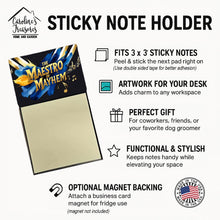 Load image into Gallery viewer, The Maestro of Mayhem Funny Sticky Note Holder for Teacher's Gift