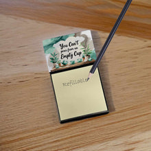Load image into Gallery viewer, You Can’t Pour From an Empty Cup Funny Sticky Note Holder for Teacher's Gift