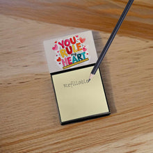 Load image into Gallery viewer, You Rule My Heart Funny Sticky Note Holder for Teacher's Gift