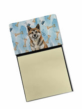 Load image into Gallery viewer, Brindle Akita Coworker Watercolor Sticky Note Holder