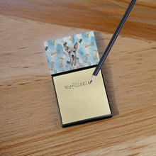 Load image into Gallery viewer, American Hairless Terrier Coworker Watercolor Sticky Note Holder