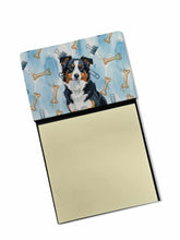 Load image into Gallery viewer, Black Tri American Shepherd Coworker Watercolor Sticky Note Holder