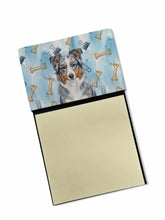 Load image into Gallery viewer, Blue Merle American Shepherd Coworker Watercolor Sticky Note Holder