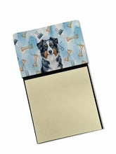 Load image into Gallery viewer, Black Australian Shepherd Coworker Watercolor Sticky Note Holder