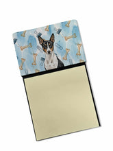 Load image into Gallery viewer, Black and White Basenji Coworker Watercolor Sticky Note Holder