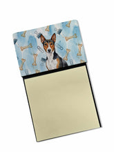 Load image into Gallery viewer, Tricolor and White Basenji Coworker Watercolor Sticky Note Holder