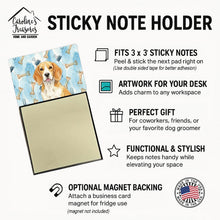 Load image into Gallery viewer, Lemon and White Beagle Coworker Watercolor Sticky Note Holder