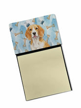 Load image into Gallery viewer, Lemon and White Beagle Coworker Watercolor Sticky Note Holder