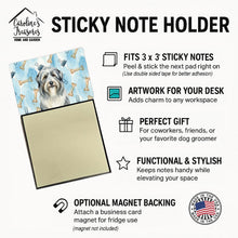 Load image into Gallery viewer, Bearded Collie Coworker Watercolor Sticky Note Holder