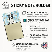 Load image into Gallery viewer, Border Collie Coworker Watercolor Sticky Note Holder