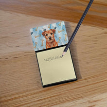 Load image into Gallery viewer, Red Border Terrier Coworker Watercolor Sticky Note Holder