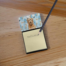 Load image into Gallery viewer, Tawny Briard Coworker Watercolor Sticky Note Holder