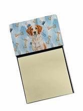 Load image into Gallery viewer, Orange and White Brittany Coworker Watercolor Sticky Note Holder