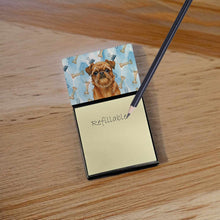 Load image into Gallery viewer, Belge Brussels Griffon Coworker Watercolor Sticky Note Holder