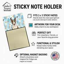 Load image into Gallery viewer, Brindle and White Bull Terrier Coworker Watercolor Sticky Note Holder