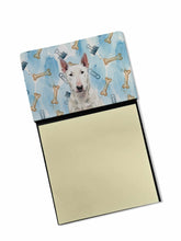 Load image into Gallery viewer, White Bull Terrier Coworker Watercolor Sticky Note Holder