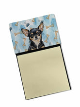 Load image into Gallery viewer, Black and Tan Chihuahua Coworker Watercolor Sticky Note Holder