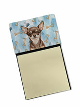 Load image into Gallery viewer, Chocolate Chihuahua Coworker Watercolor Sticky Note Holder