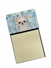 Load image into Gallery viewer, Cream Chihuahua Coworker Watercolor Sticky Note Holder