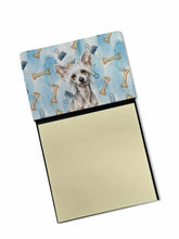 Load image into Gallery viewer, Hairless Mottled Pattern Chinese Crested Coworker Watercolor Sticky Note Holder