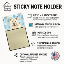 Load image into Gallery viewer, Cream Chow Chow Coworker Watercolor Sticky Note Holder