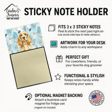 Load image into Gallery viewer, Buff Cocker Spaniel Coworker Watercolor Sticky Note Holder