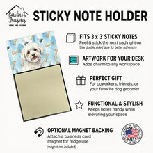 Load image into Gallery viewer, Coton de Tulear Coworker Watercolor Sticky Note Holder