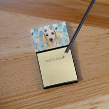 Load image into Gallery viewer, Cream Dachshund Coworker Watercolor Sticky Note Holder
