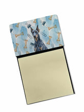 Load image into Gallery viewer, Blue Doberman Pinscher Coworker Watercolor Sticky Note Holder