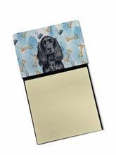 Load image into Gallery viewer, Black English Cocker Spaniel Coworker Watercolor Sticky Note Holder