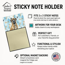Load image into Gallery viewer, Brindle English Mastiff Coworker Watercolor Sticky Note Holder
