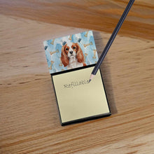 Load image into Gallery viewer, Blenheim English Toy Spaniel Coworker Watercolor Sticky Note Holder