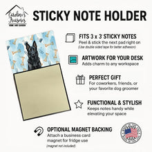 Load image into Gallery viewer, Black German Shepherd Coworker Watercolor Sticky Note Holder
