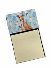 Load image into Gallery viewer, Red Greyhound Coworker Watercolor Sticky Note Holder