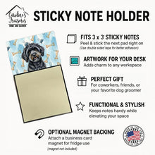 Load image into Gallery viewer, Black Havanese Coworker Watercolor Sticky Note Holder