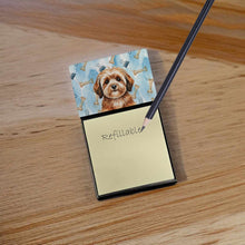 Load image into Gallery viewer, Sable Havanese Coworker Watercolor Sticky Note Holder