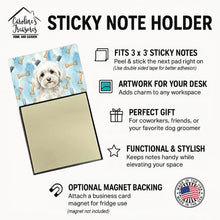 Load image into Gallery viewer, White Havanese Coworker Watercolor Sticky Note Holder