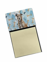 Load image into Gallery viewer, Brindle Irish Wolfhound Coworker Watercolor Sticky Note Holder
