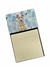 Load image into Gallery viewer, Wheaten Irish Wolfhound Coworker Watercolor Sticky Note Holder