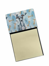 Load image into Gallery viewer, Blue Italian Greyhound Coworker Watercolor Sticky Note Holder