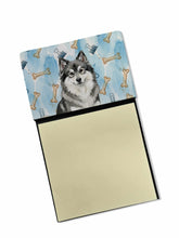 Load image into Gallery viewer, Keeshond Coworker Watercolor Sticky Note Holder