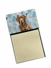 Load image into Gallery viewer, Chocolate Labrador Retriever Coworker Watercolor Sticky Note Holder
