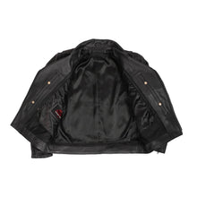 Load image into Gallery viewer, Dark Nova Leather Motorcycle Jacket